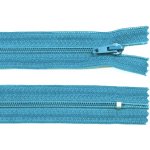 Spirálový zip no.3 nerozepínací 45cm - více barev color: 615 modrá – Hledejceny.cz