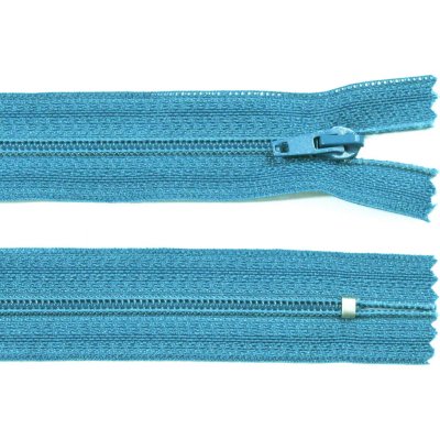 Spirálový zip no.3 nerozepínací 45cm - více barev color: 615 modrá – Hledejceny.cz