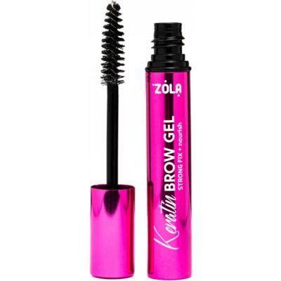 ZOLA Keratin Brow Gel Strong vyživující fixační gel na obočí 5 ml – Zboží Dáma