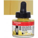 Amsterdam Acrylic Ink 223 Naples Yellow Deep 30 ml – Zboží Dáma