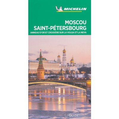 Michelin vydavatelství průvodce Moscou Saint-Pétersbourg francouzsky