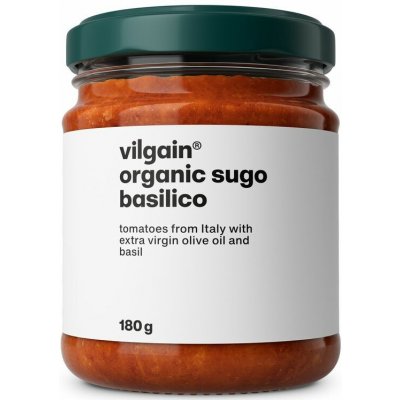 Vilgain Vegan Sugo Basilico BIO 180 g – Zboží Dáma