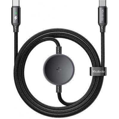 Mcdodo CA-4170 2-in-1 USB-C cable + Samsung Watch wireless charger, 60W, 1.5m – Zboží Živě