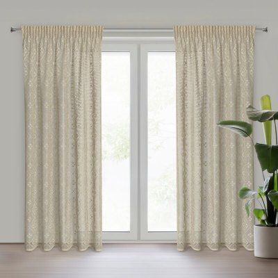 Takoy Závěs NELA ažurový, ve stylu boho 140 x 270 cm-HF-466640 | 140 x 270 cm – Hledejceny.cz