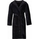 Vossen Velurový župan Texas s kapucí Černá – Zboží Dáma