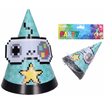 wiky Párty kloboučky HRA 15 cm 6 ks – Zboží Dáma