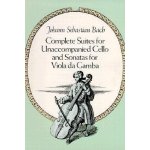 Johann Sebastian Bach Complete Suites for Unaccompanied Cello and Sonatas for Viola da Gamba noty na violoncello – Hledejceny.cz