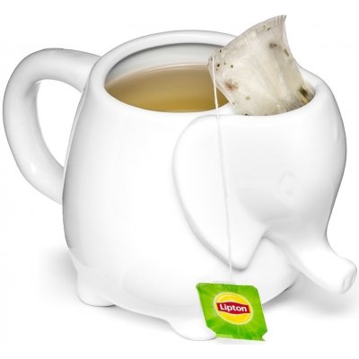 Master Hrnek na čaj Slon bílý 500 ml – Zboží Mobilmania
