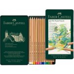 Faber-Castell Umělecké pastely Pitt Pastel plechová krabička 12 barev – Zboží Mobilmania