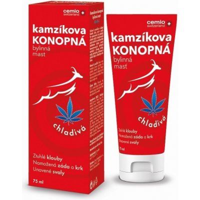 Cemio Kamzíkova konopná mast chladivá 75 ml – Zboží Mobilmania