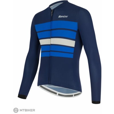 Santini Ecosleek Bengal s dlouhým rukávem Royal Blue