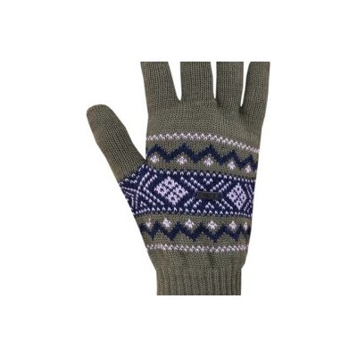 Kama pletené Merino rukavice R113 106 tmavě zelená – Zboží Mobilmania