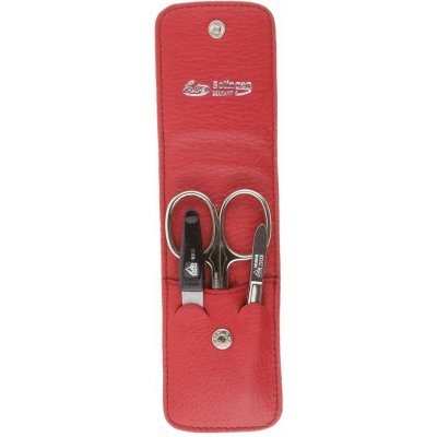 Erbe Solingen cestovní kožená manikúra Siena 9014 červená – Sleviste.cz