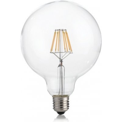 Ideal Lux 188959 LED žárovka Filament G125 1x8W E27 680lm 3000K stmívatelná, čirá – Hledejceny.cz