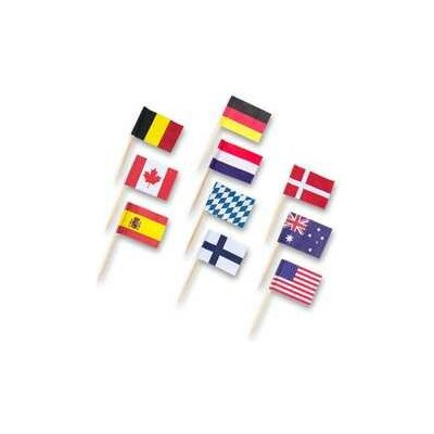 Napichovátka - vlaječky 30 ks – Hledejceny.cz
