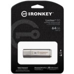 Kingston IronKey Locker+ 50 64GB IKLP50/64GB – Zboží Mobilmania