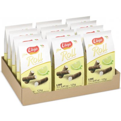 Gastone Lago Mini trubičky s limetkou 12 x 125 g – Hledejceny.cz
