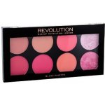 Makeup Revolution London Blush Palette paletka 8 tvářenek Sugar And Spice 12,8 g – Zboží Mobilmania
