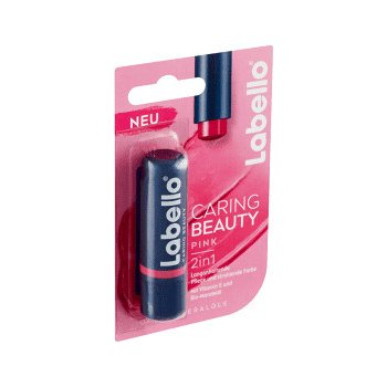 Labello Barevný balzám na rty Caring Beauty Pink 5,5 ml