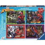 Ravensburger 4x100 Spiderman 100 dílků – Zboží Mobilmania