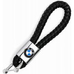 Přívěsek na klíče PLETENÝ KOŽENÝ S LOGEM BMW – Zbozi.Blesk.cz