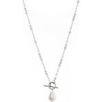 Troli Elegantní ocelový s barokní perlou VABQJN061S – Zboží Dáma