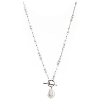 Troli Elegantní ocelový s barokní perlou VABQJN061S – Zboží Dáma