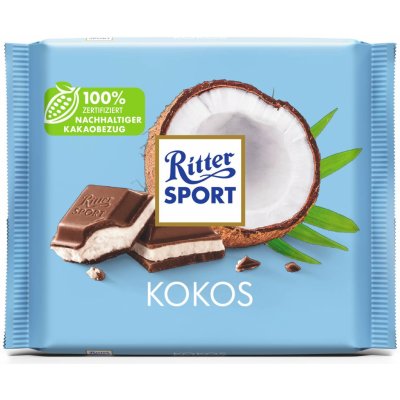 Ritter Sport Kokos 100 g – Zboží Mobilmania