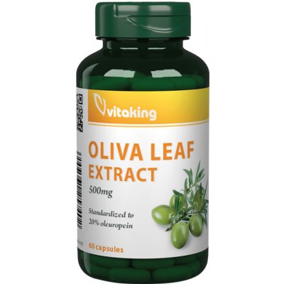 Vitaking Olive leaf Extract 500 mg 60 kapslí – Hledejceny.cz