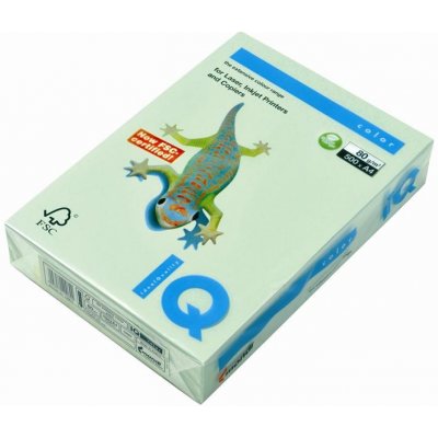 IQ Color kopírovací papír A4 80g/m2 GN27 světle zelený
