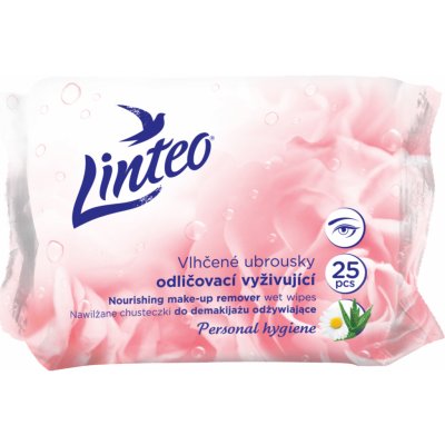 Linteo Satin vlhčené ubrousky 1-vrstvé 25 ks – Zboží Mobilmania