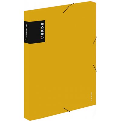 Mapa 253 PP box s gumou VERDE hořčicová – Zboží Dáma