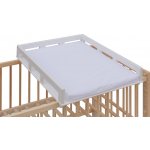 Přebalovací pult OGY Scarlett na postýlku - bílý - s přebalovací podložkou - bílá – Zboží Mobilmania