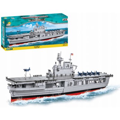 Cobi 4815 Americká letecká loď USS Enterprise CV-6, 1: 300, 2510 k – Zboží Mobilmania