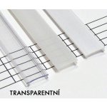 Berge Transparentní difuzor Klik pro profil X 2 m 60097-2M – Zbozi.Blesk.cz