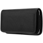Horizontální pouzdro na opasek OXFORD Model 4 – mobil do 17 x 9 cm, černé – Sleviste.cz