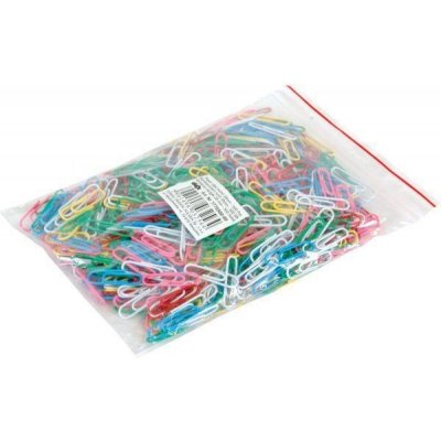 OFFICE Products Kancelářské spony, 28 mm - mix barev [500 ks] – Sleviste.cz