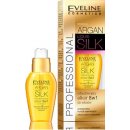 Eveline Cosmetics Argan Liquid Silk vyživující olej pro suché a poškozené vlasy Complex of 6 Oils 37 ml