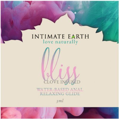 Intimate Earth Bliss Waterbased Anal Relaxing Glide Foil 3 ml