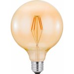 JUST LIGHT Filam. LED žárovka E27, G125, 320lm, 2700K, 4W, jantarové sklo – Hledejceny.cz
