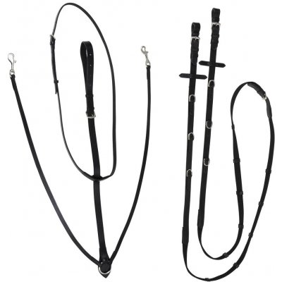 Covalliero Otěže Thiedemann černá – Zboží Mobilmania