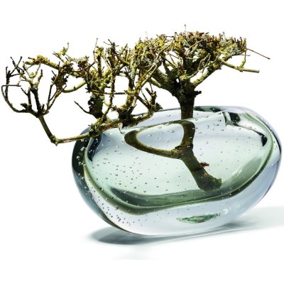 Váza AMARA 15 cm, zelená, Philippi – Hledejceny.cz