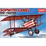 Academy Model Kit Sopwith Camel 1. světová válka 12447 1:72 – Zboží Dáma Academy Model Kit Sopwith Camel 1. světová válka 12447 1:72 – Zboží Dáma