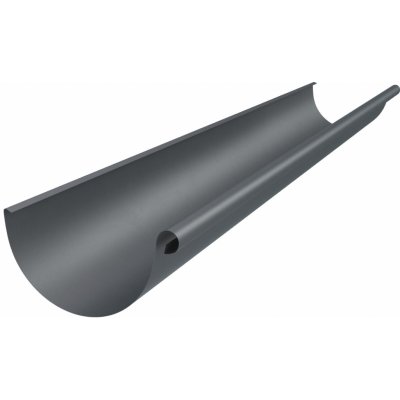 Prefa Žlaby P.10 Žlab půlkulatý 280 mm 6 m antracit – Sleviste.cz