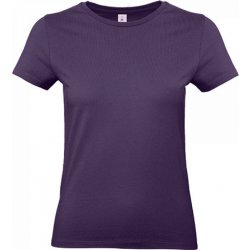 B&C Základní tričko BC ve střední gramáži fialová zářivá