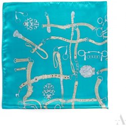 Artofpolo dámský šátek s ornamenty Toulouse Fsz20337 modrá