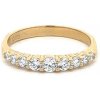Prsteny Beny Jewellery Zlatý prsten se Zirkony Řádka 7131765