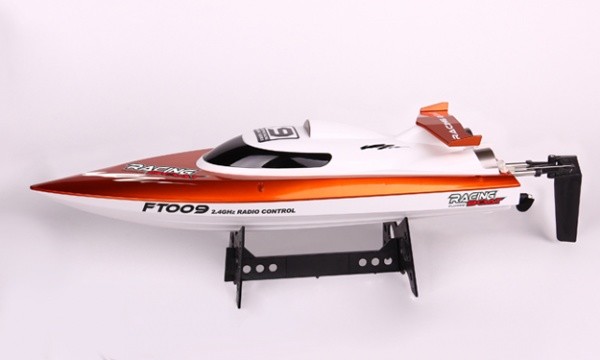 IQ models Závodní sportovní člun FT-09 2,4Ghz oranžová RC_300369 RTR 1:10