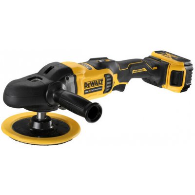 DeWalt DCM849P2 aku bezuhlíková rotačná leštička 125-180mm 18V 2x5,0Ah aku – Zboží Mobilmania