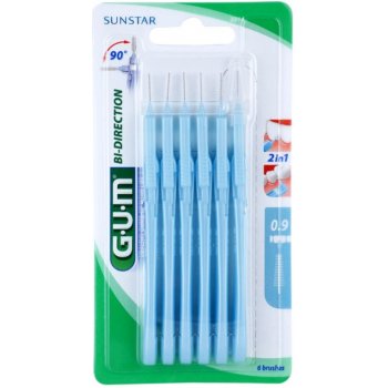 GUM Bi-Direction Micro mezizubní kartáčky 0,9 mm 6 ks